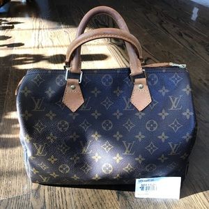 Authentic Louis Vuitton Speedy 30 Handbag